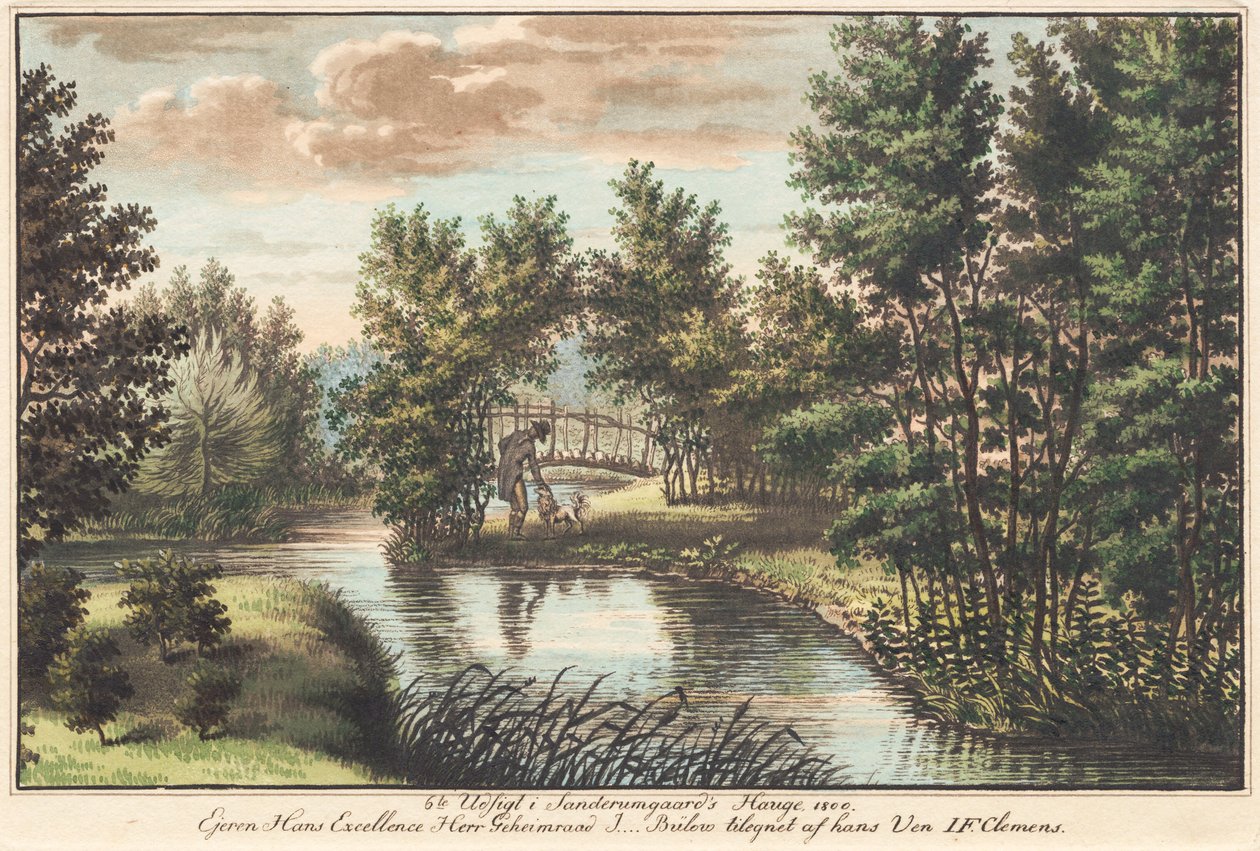 Giardino di Sanderumgaard 5 da J.F. Clemens