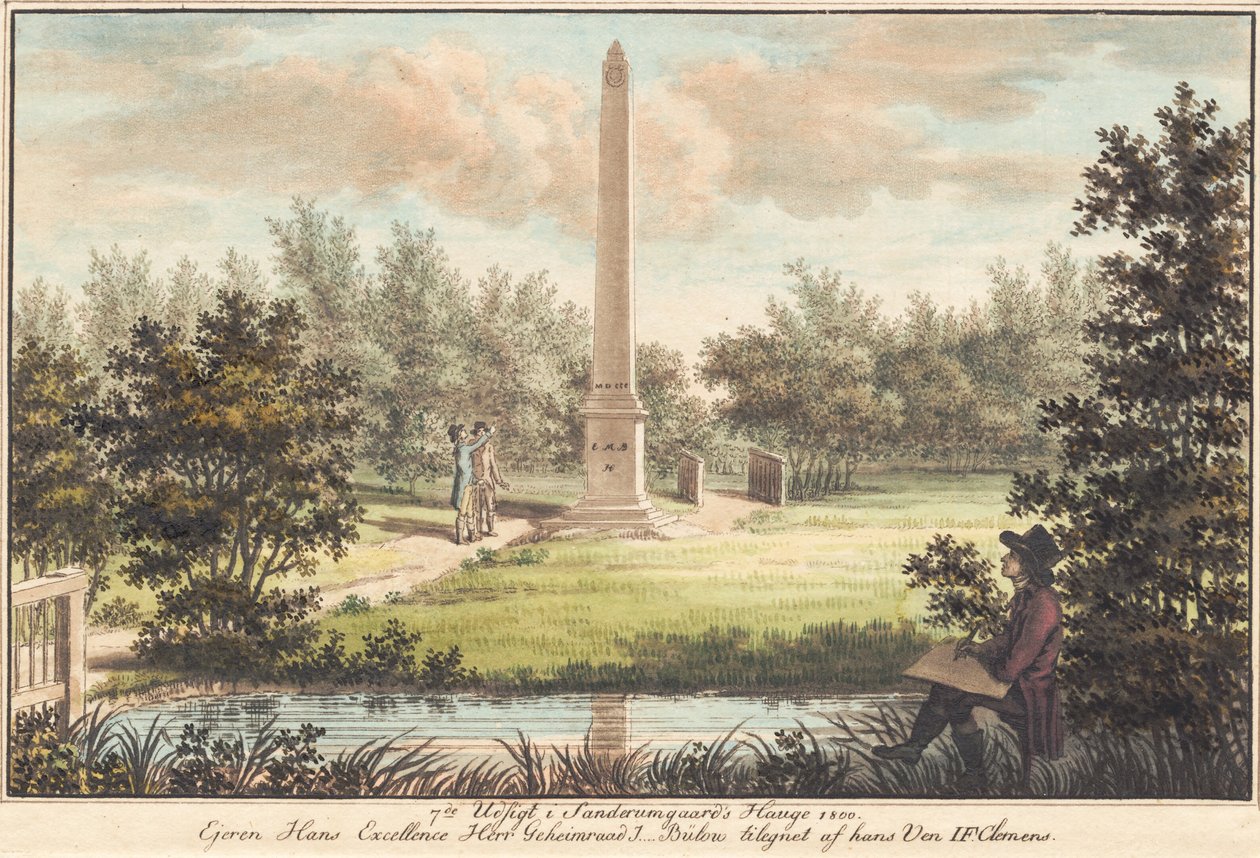 Giardino di Sanderumgaard 6 da J.F. Clemens