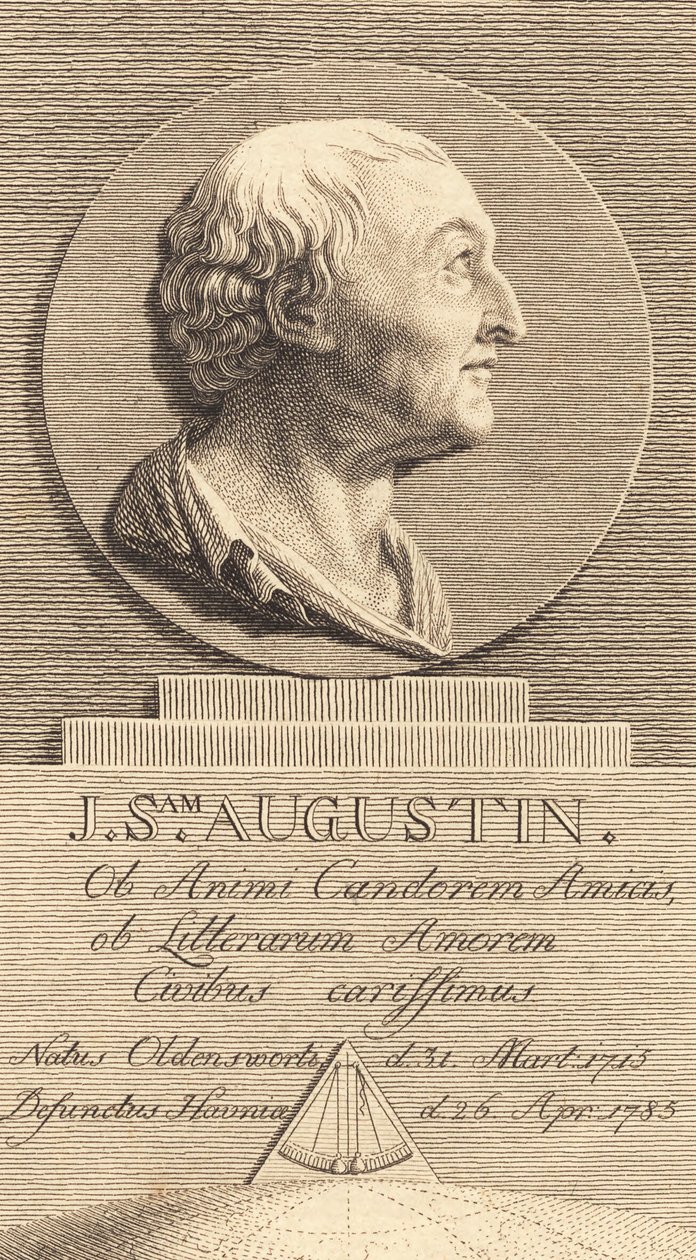 Segretario nella cancelleria di guerra Johan Samuel Augustin da J.F. Clemens