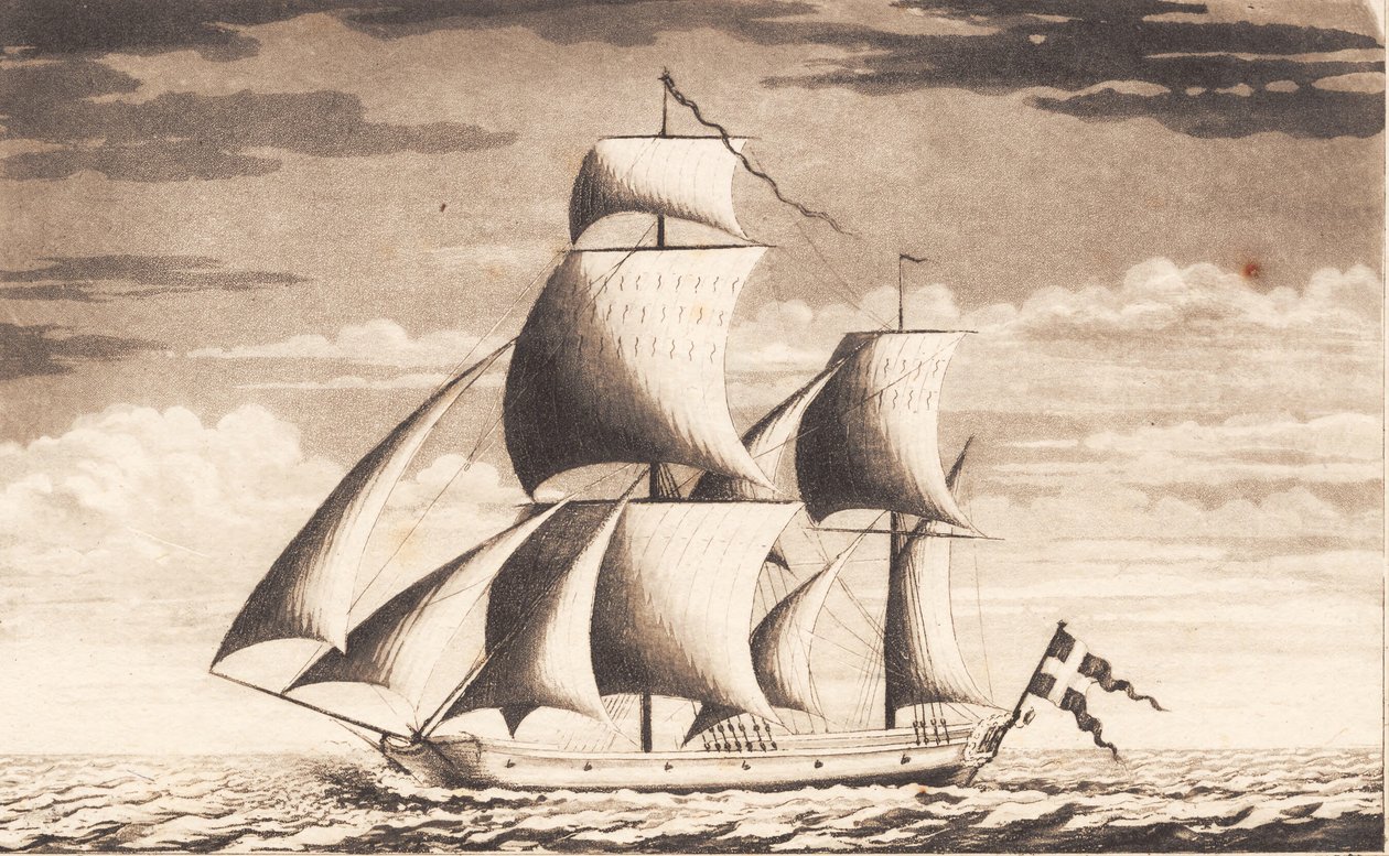 Suite di navi. Hukkert da J.F. Clemens