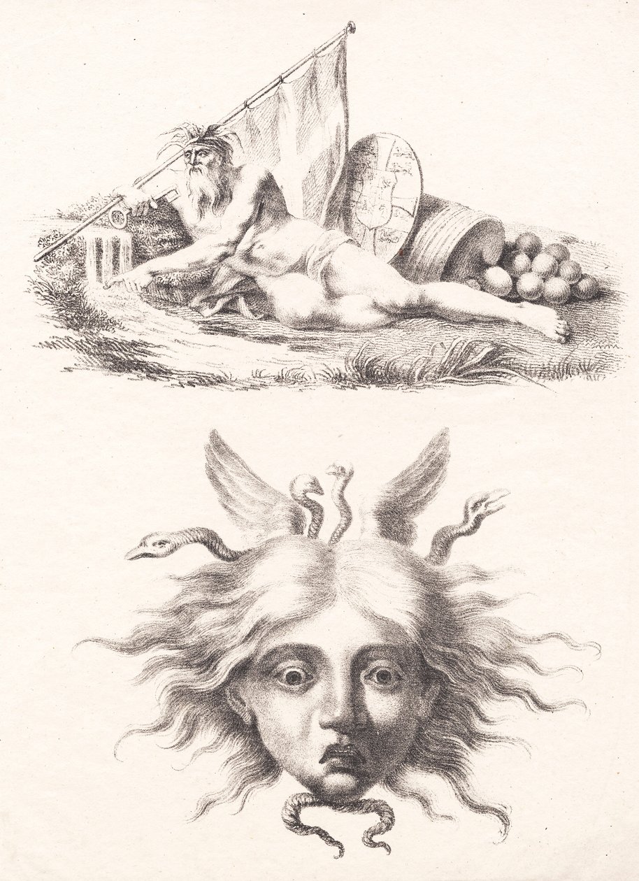 Øresund. Testa di Medusa da J.F. Clemens
