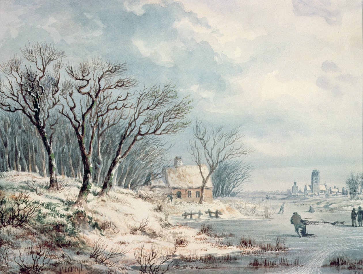 Paesaggio: Inverno da J.J. Verreyt