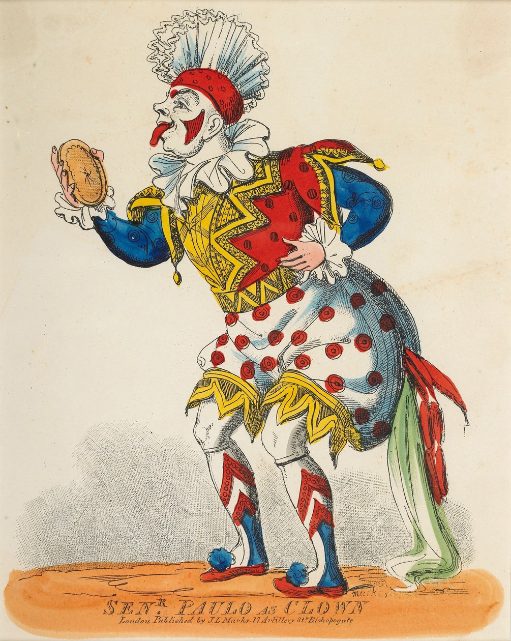 Senr Paulo come Clown da J.L. Marks