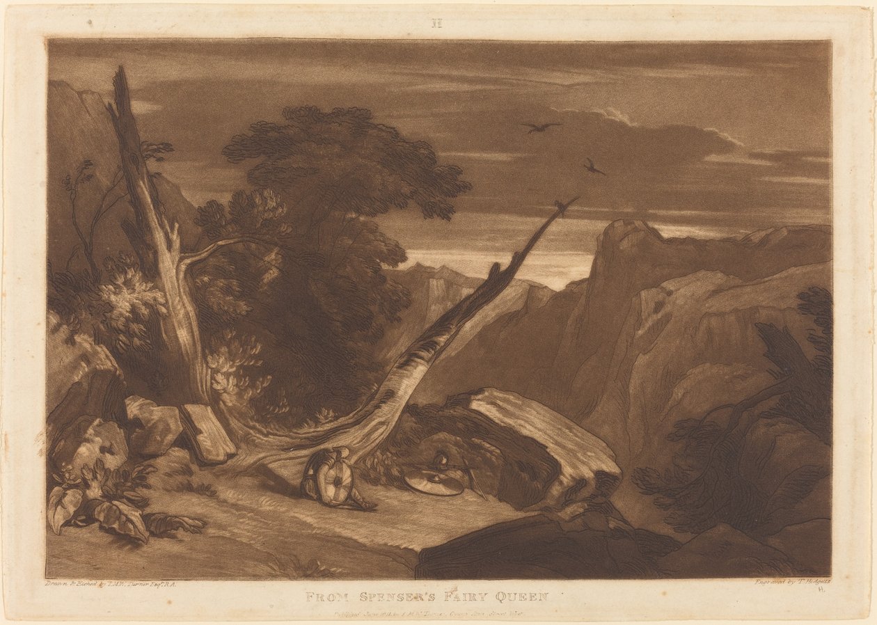 Dalla Regina delle Fate di Spenser, pubblicato 1811 da Joseph Mallord William Turner
