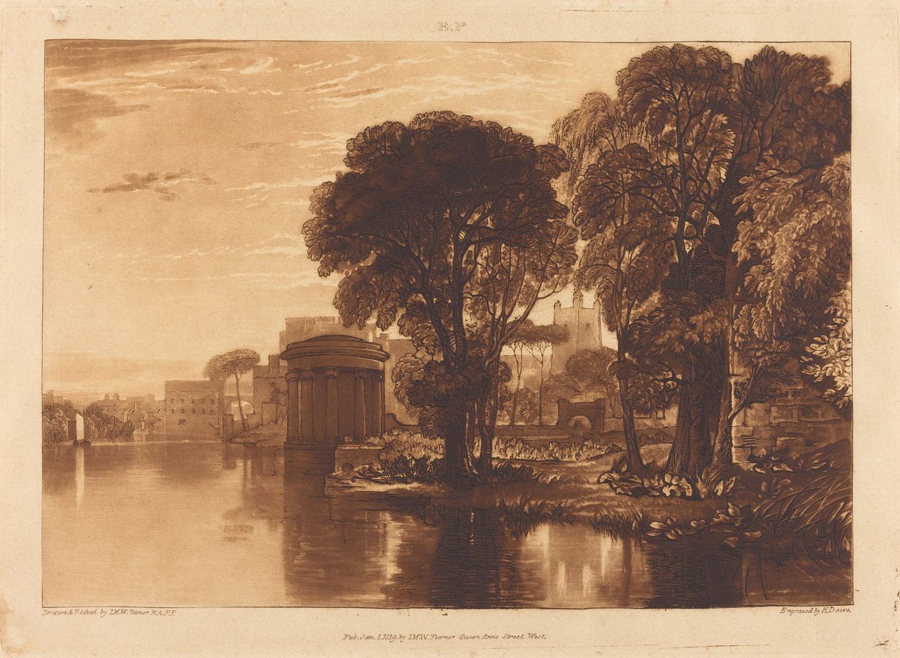 Isleworth da Joseph Mallord William Turner