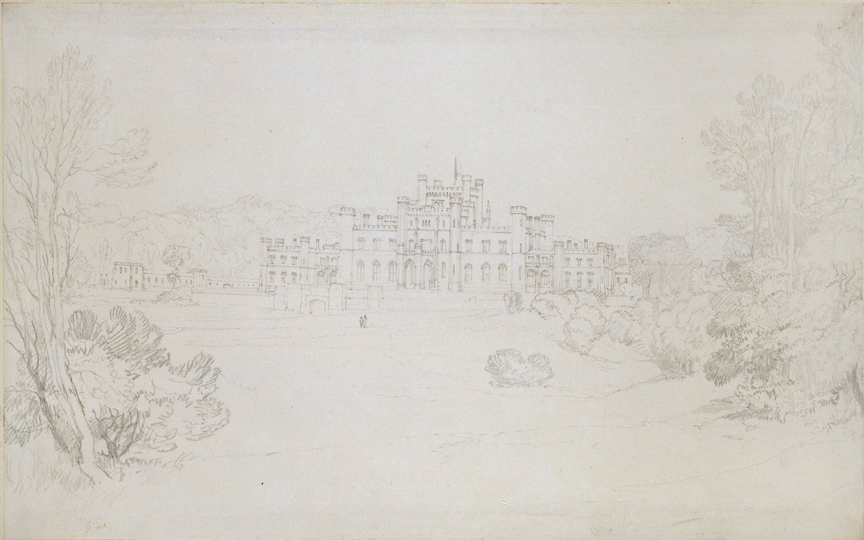 Castello di Lowther, 1809 da Joseph Mallord William Turner