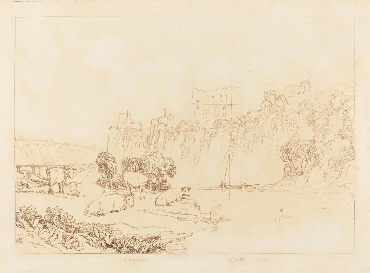 Fiume Wye da Joseph Mallord William Turner