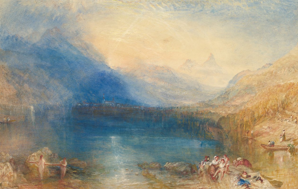 Il Lago di Zug da Joseph Mallord William Turner