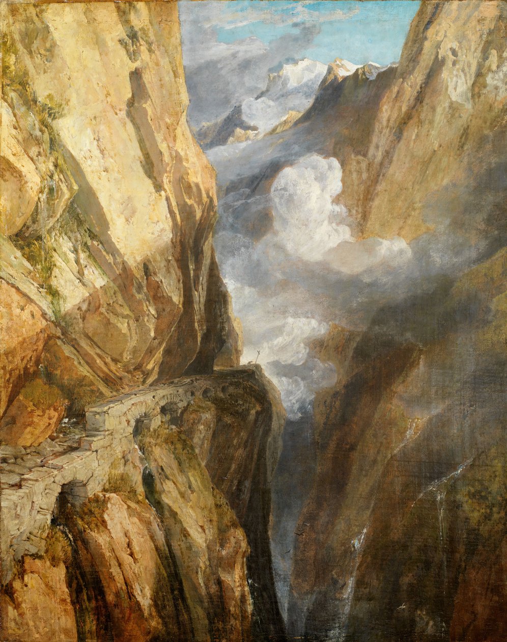 Il passo del San Gottardo, Svizzera, 1803-04 da Joseph Mallord William Turner