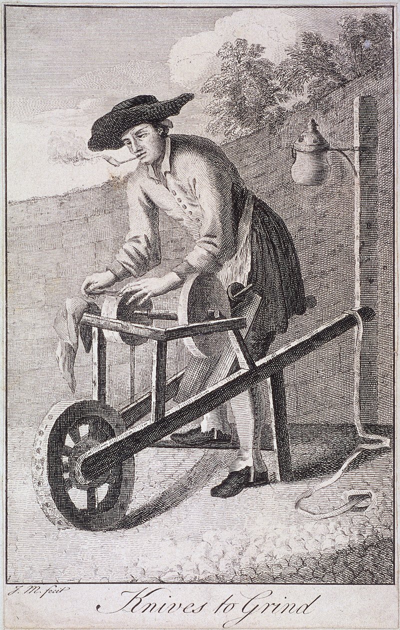 Affilacoltelli, Grida di Londra da JM