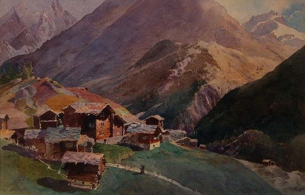 Zermatt da Platten da J.M. Donne