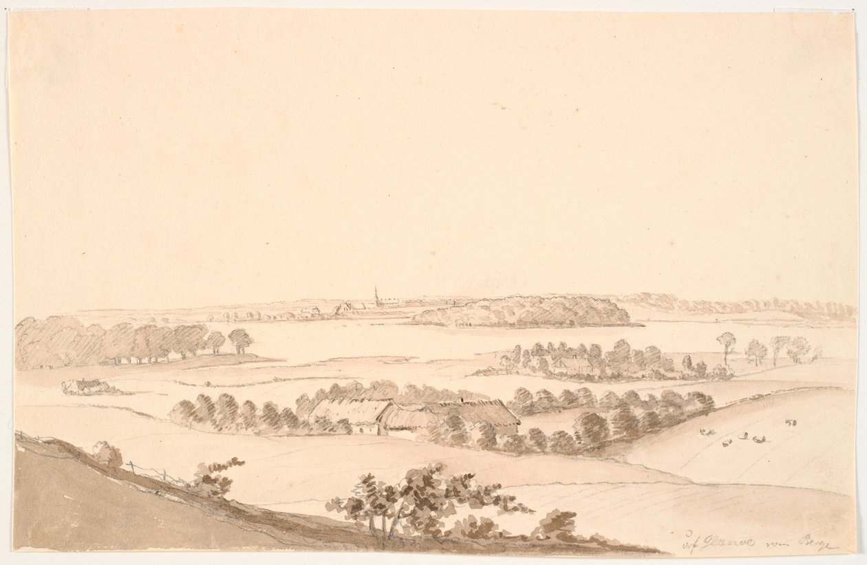 Paesaggio con ampia vista. Glænø da J.P. Møller