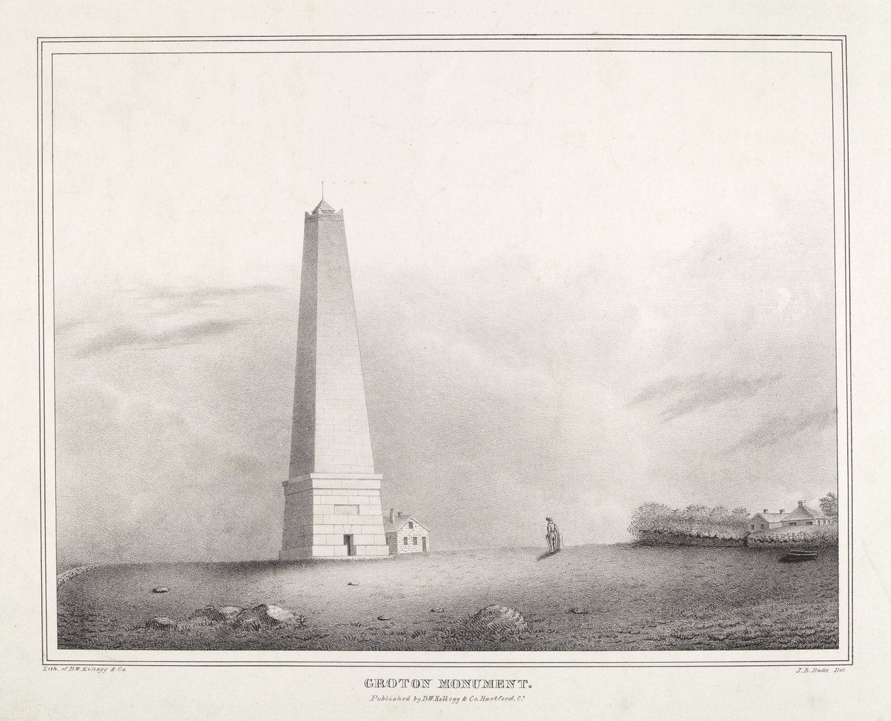 Monumento di Groton da J.R. Butts