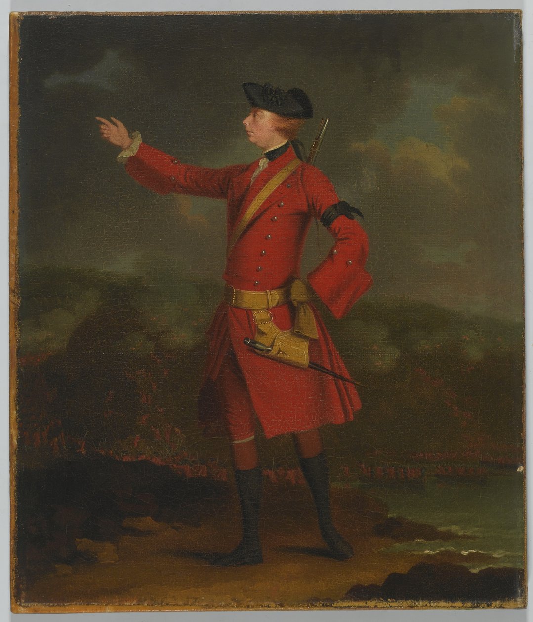 Ritratto del Generale Wolfe (1727-59) da J.S.C. Schaak