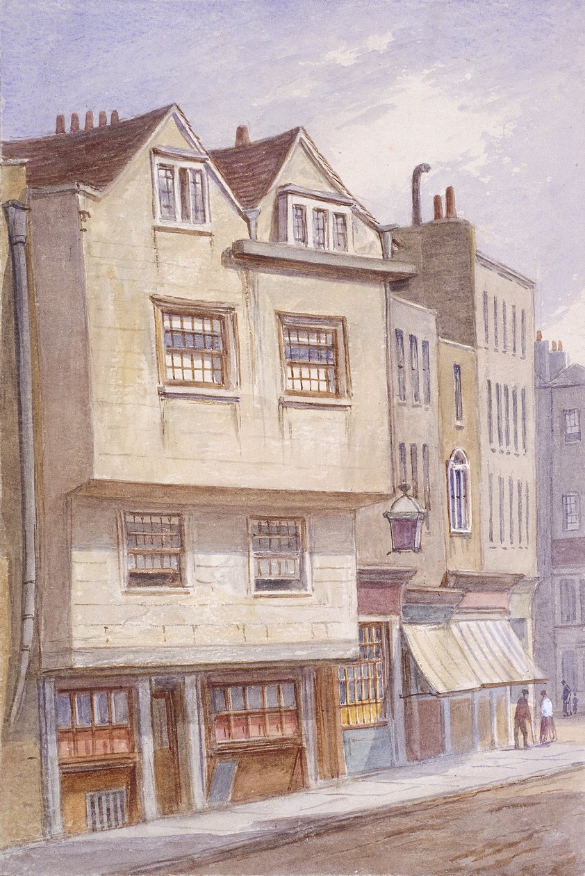 Fetter Lane, Londra, 1870 da JT Wilson