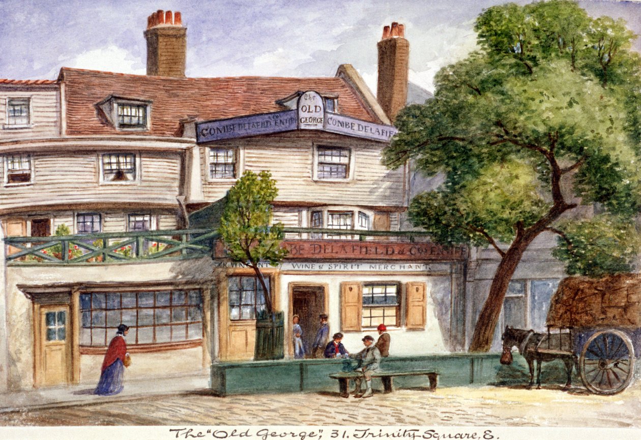 Trinity Square, Londra, 1867 da JT Wilson