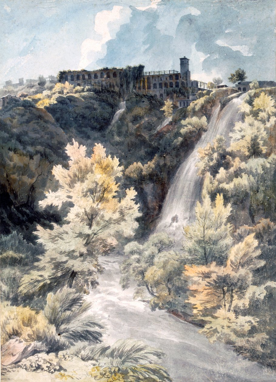 Villa di Mecenate, Tivoli da J.W. Smith