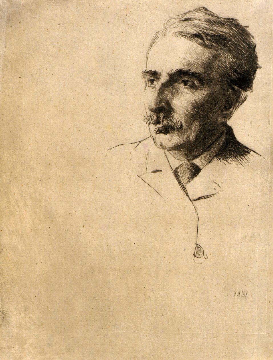 Ritratto di John F. Weir da J. Alden Weir