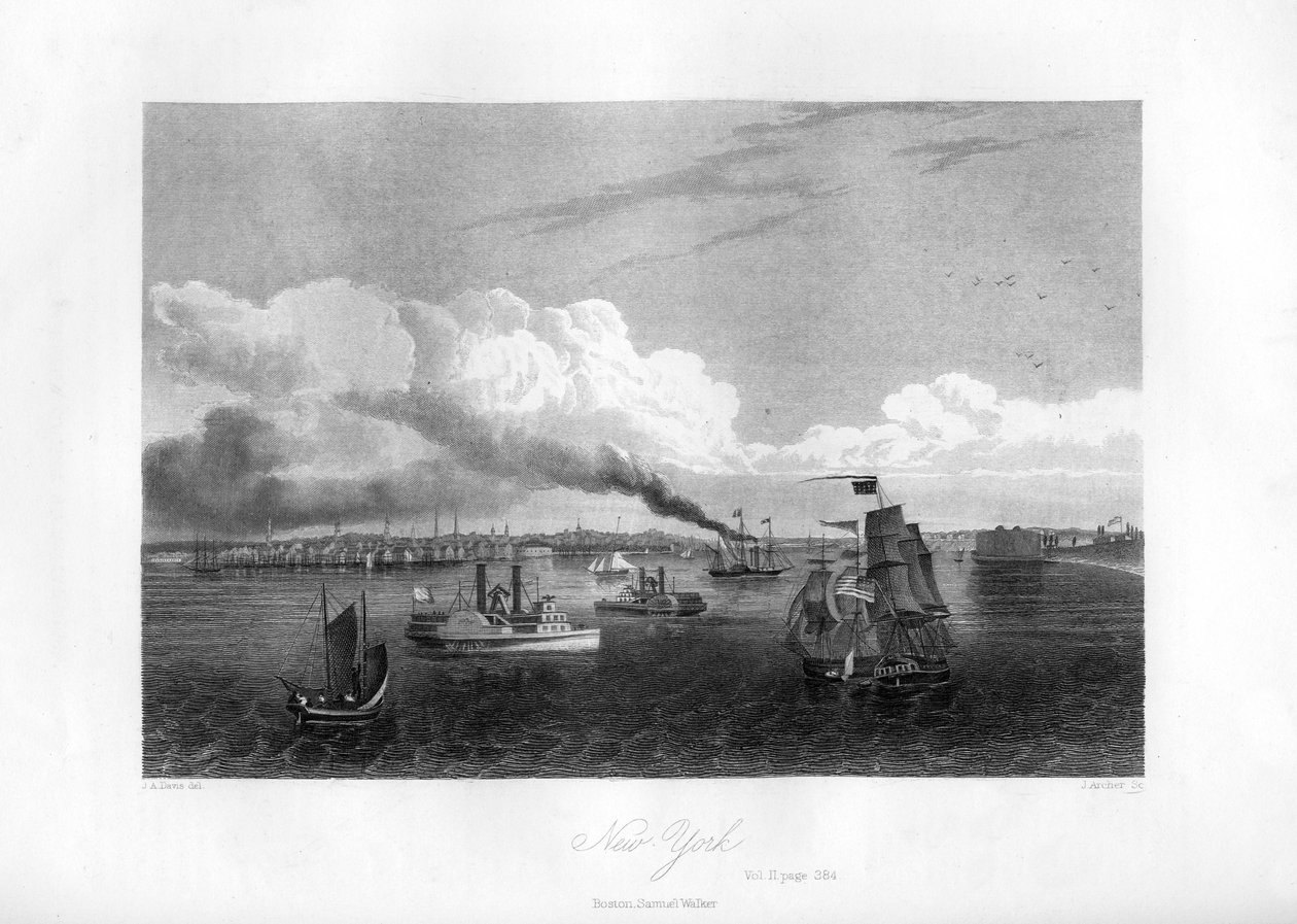 New York, 1855 da J. Archer