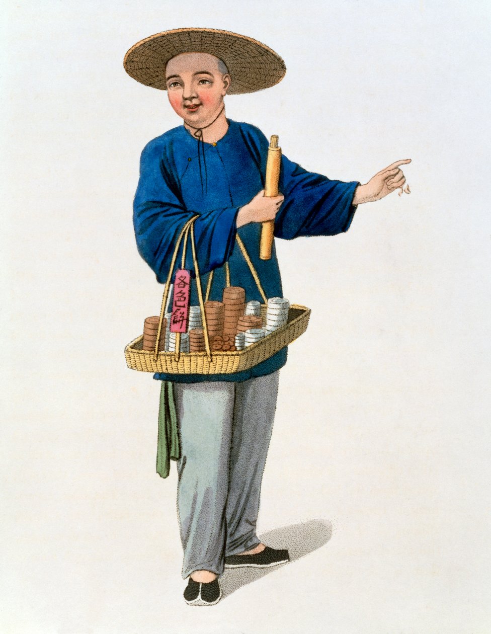 Un Farmacista, Cina, 1800 da J Dadley
