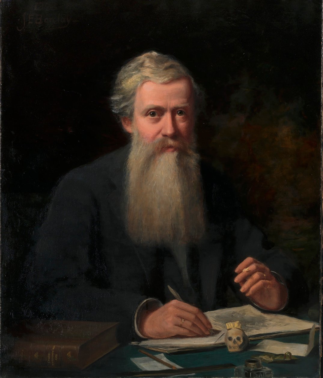 Ritratto di Elliot Coues da J. Edward Barclay
