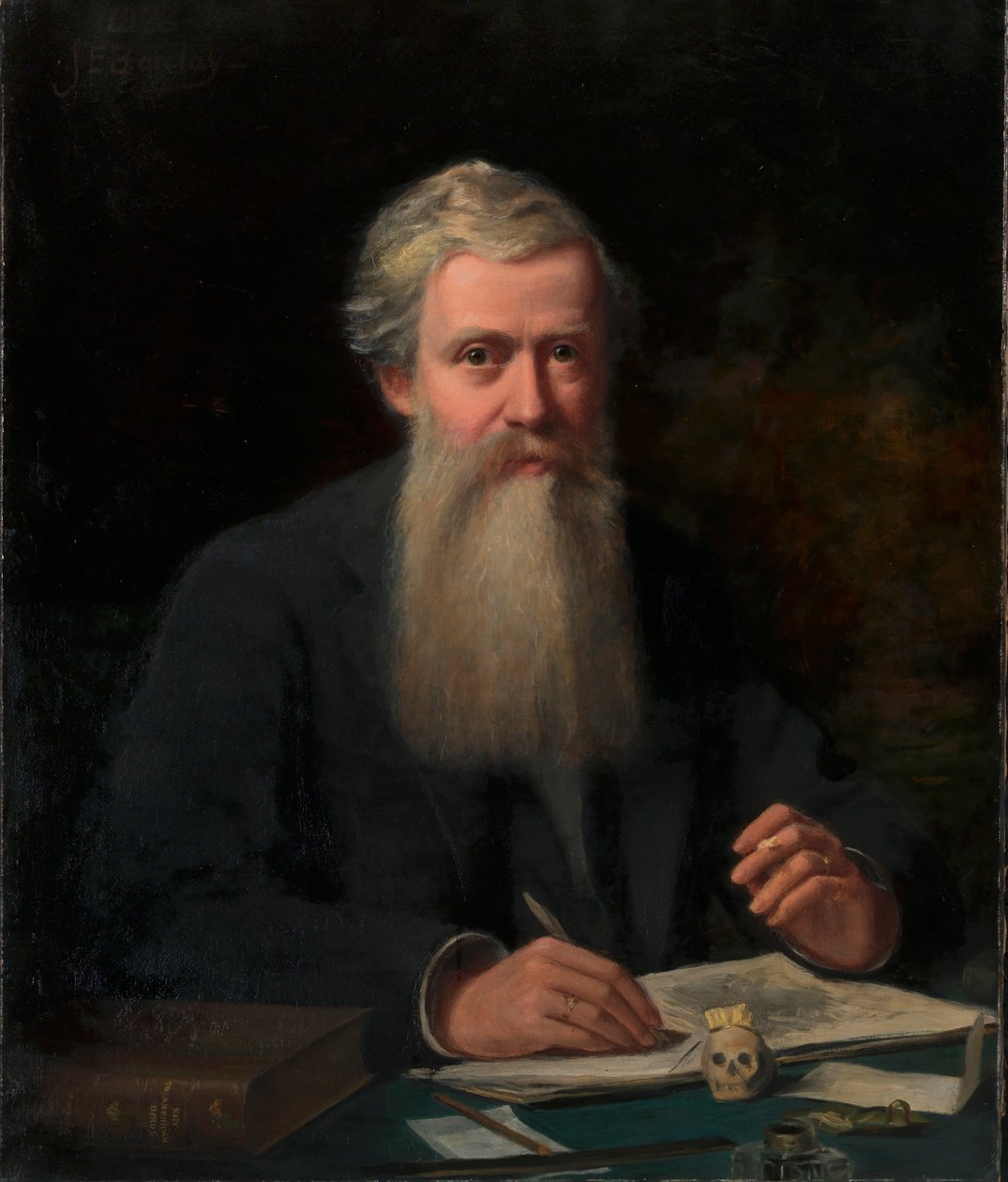Ritratto di Elliot Coues da J. Edward Barclay