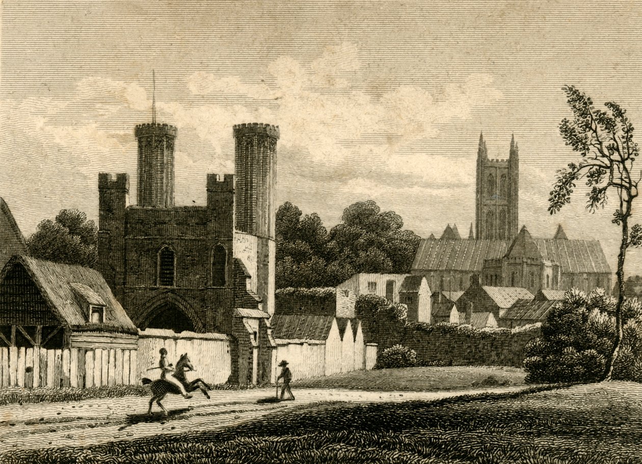 Canterbury, Kent, 1822 da J. Greig