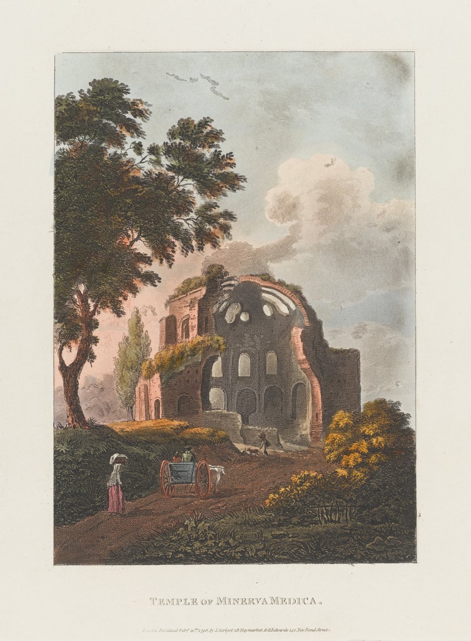Tempio di Minerva Medica da J. Merigot