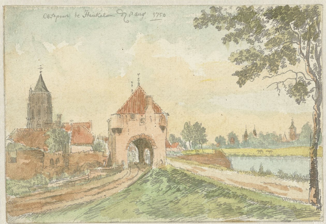 La Porta Orientale a Heukelom da J. Molijn