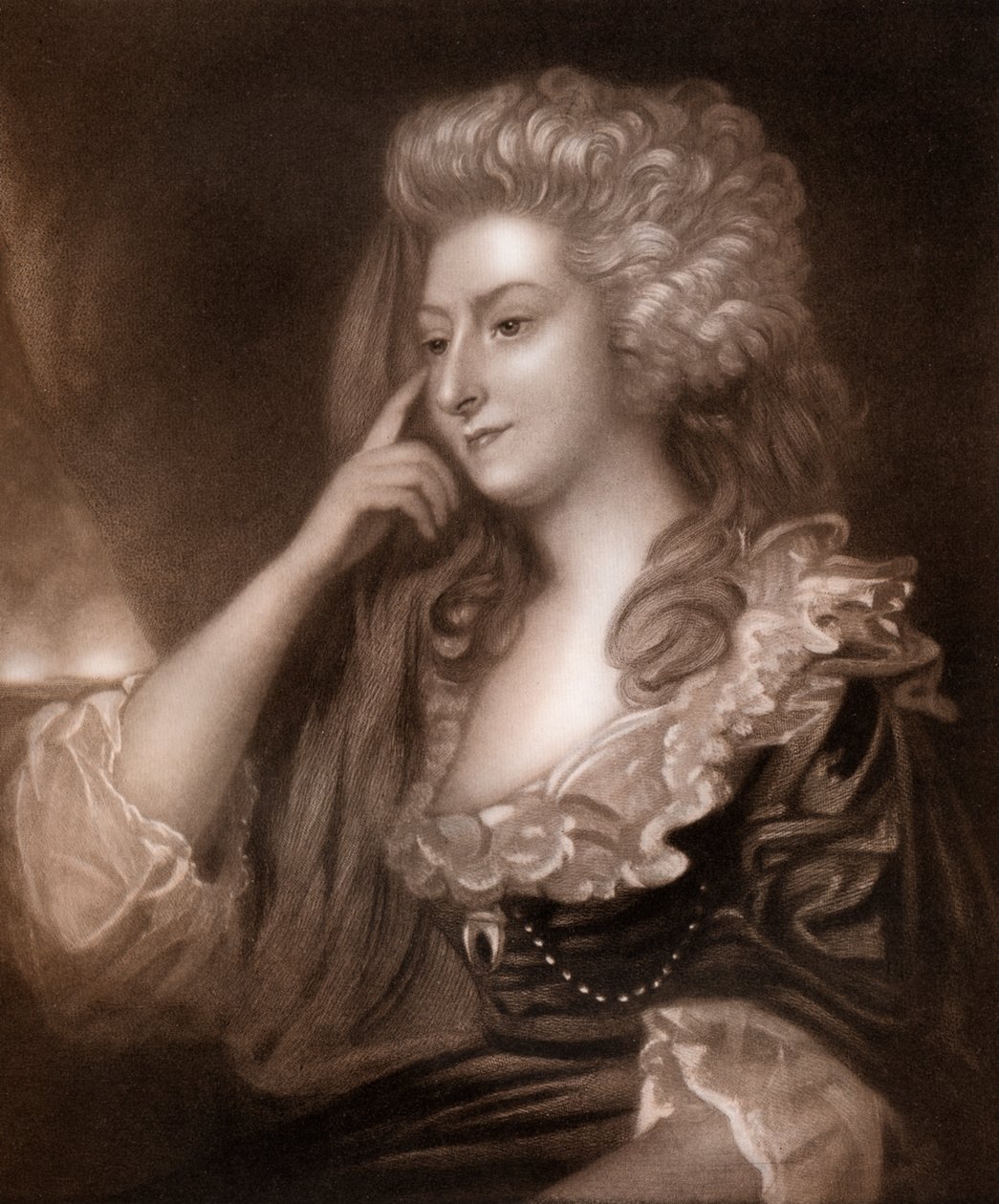 Mrs Fitzherbert, 1913 da J Scott