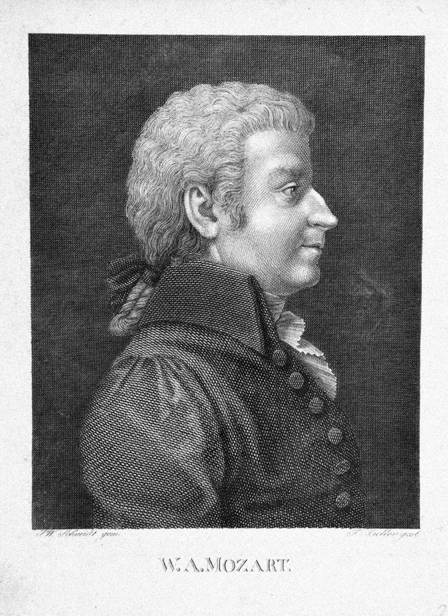 Wolfgang Amadeus Mozart da J. W. Schmidt