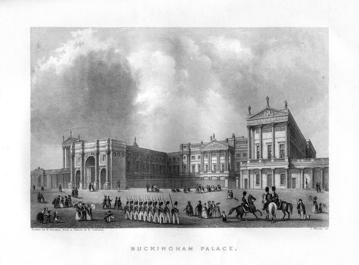 Buckingham Palace, Londra da J. Woods