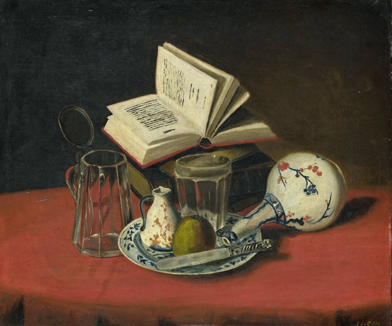 Natura morta da J. de Clercq (schilder)