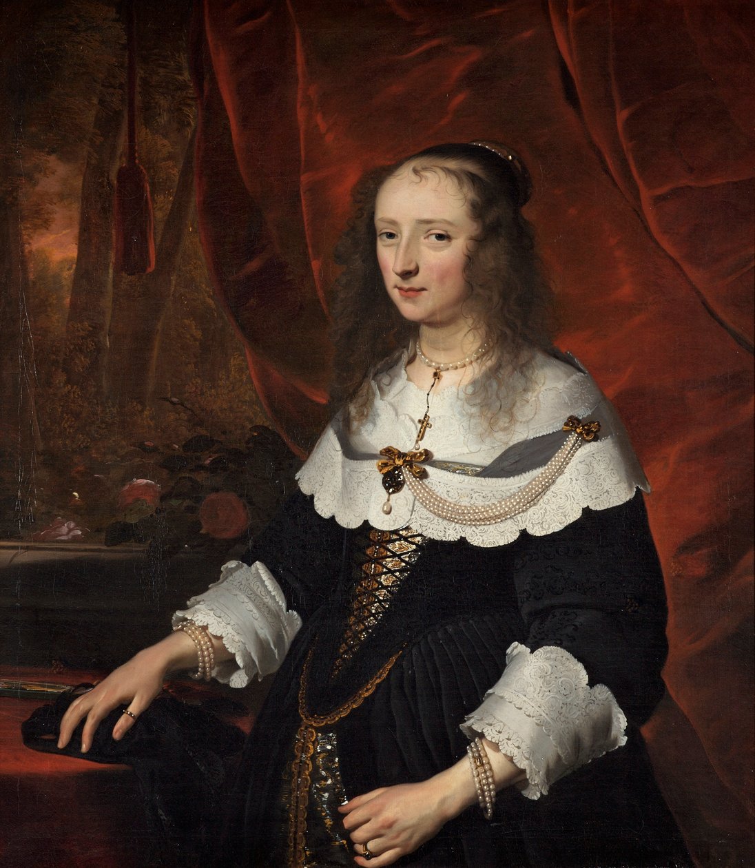 Signora sconosciuta, c.1645 da Jacob Adriensz Backer