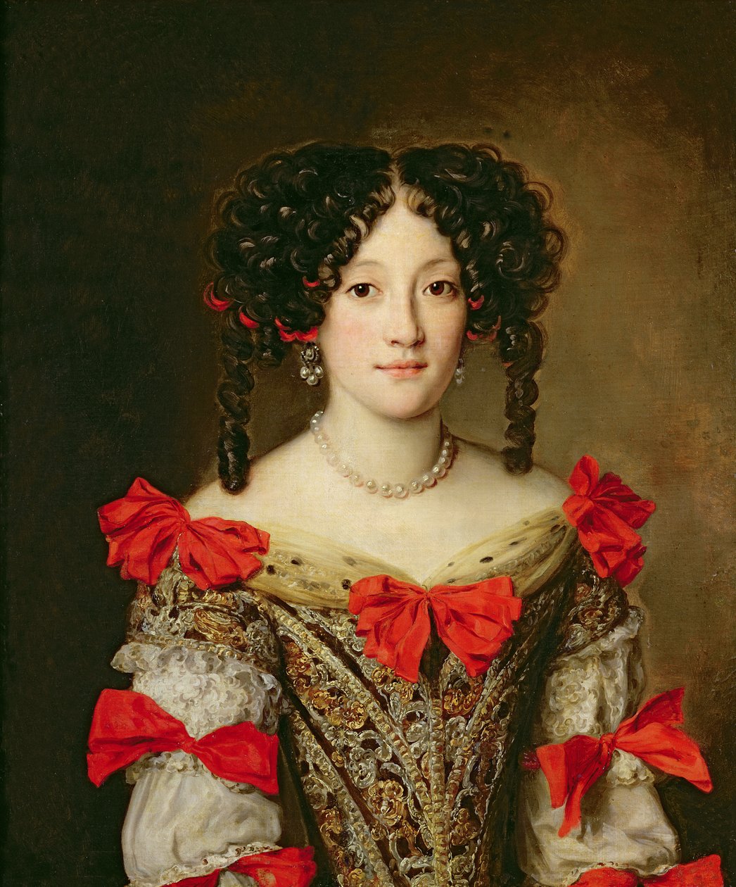 Ritratto di una donna da Jacob Ferdinand Voet