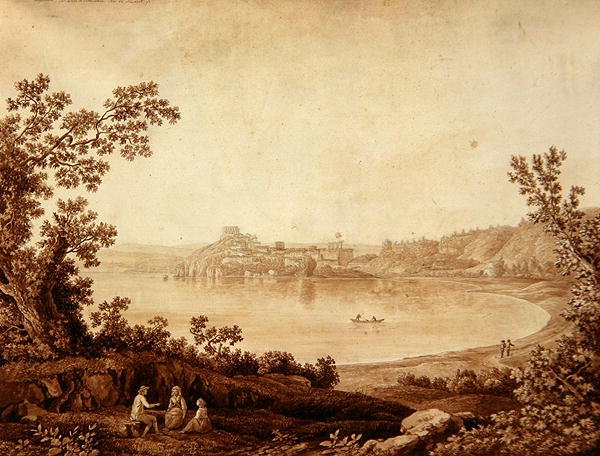 Lago di Bracciano da Jacob Philippe Hackert