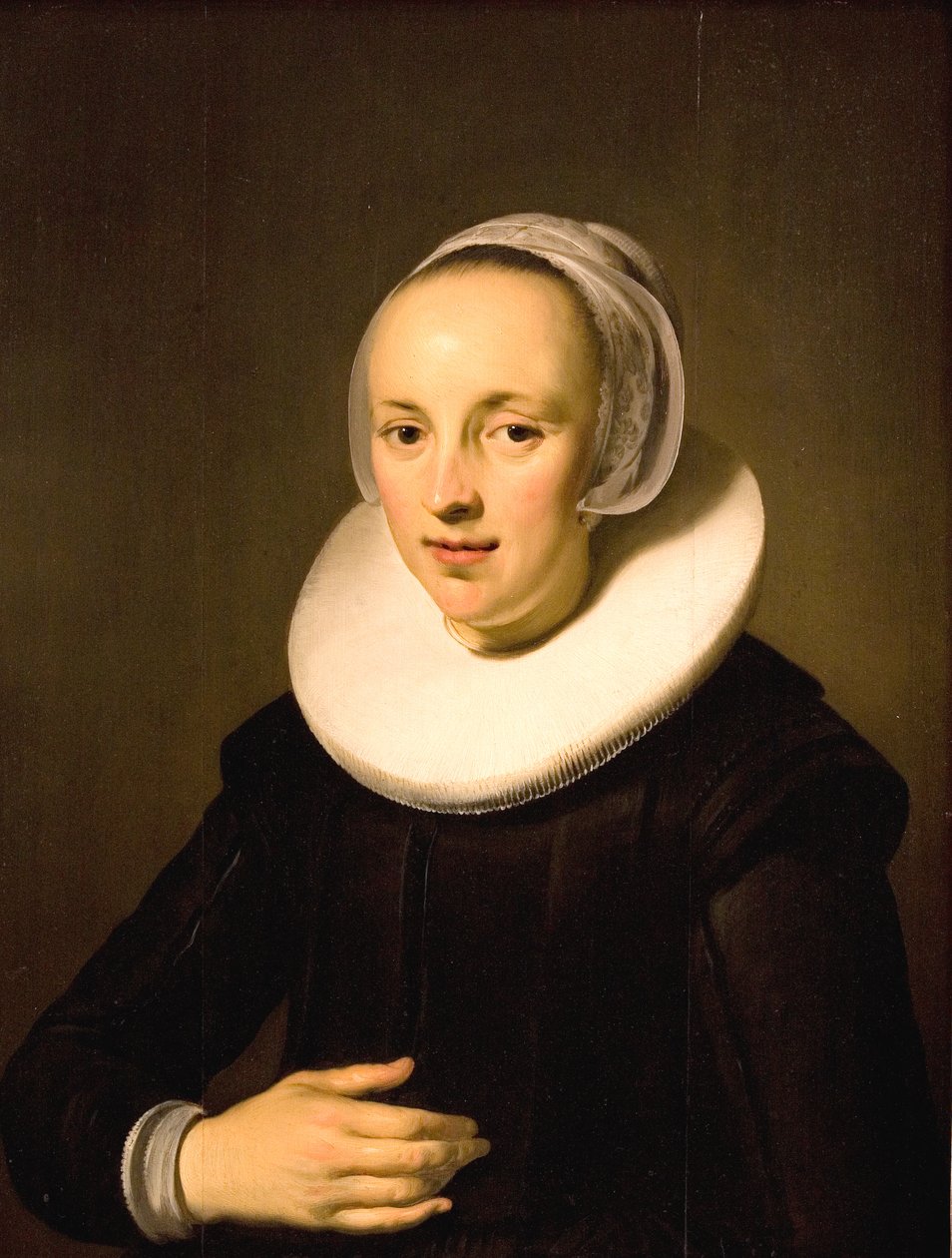 Ritratto di una signora da Jacob Adriaensz Backer