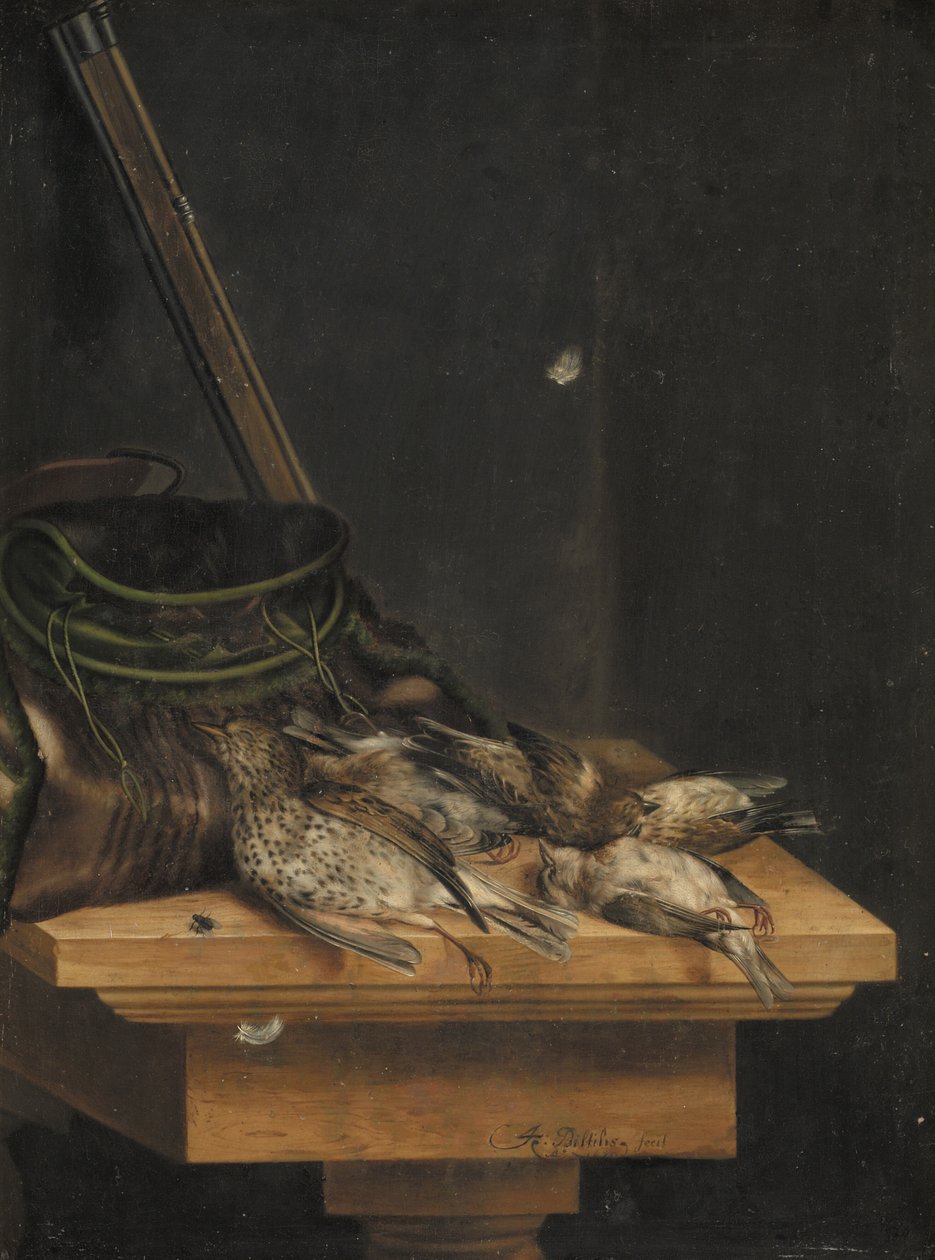 Uccelli morti da Jacob Biltius