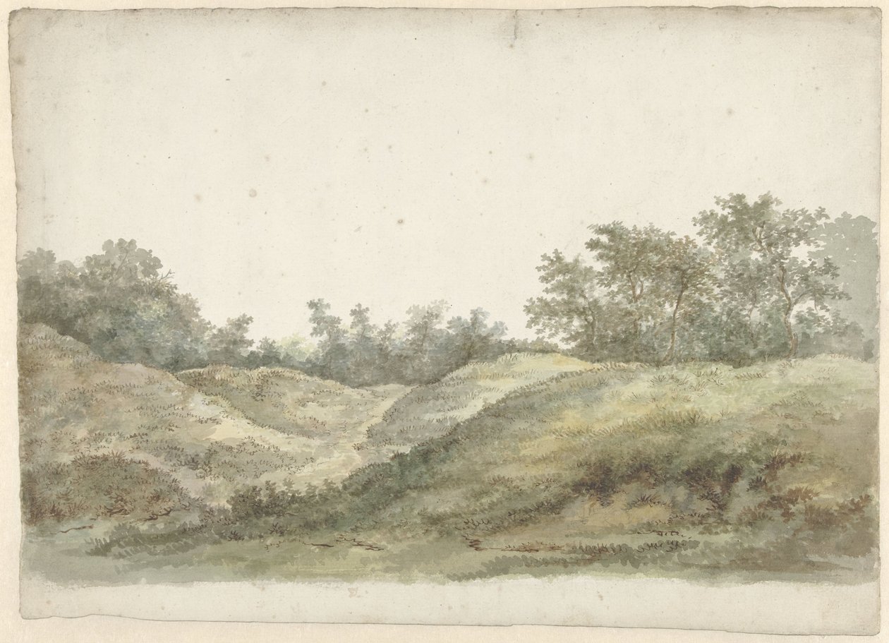 Paesaggio dunale da Jacob Ernst Marcus
