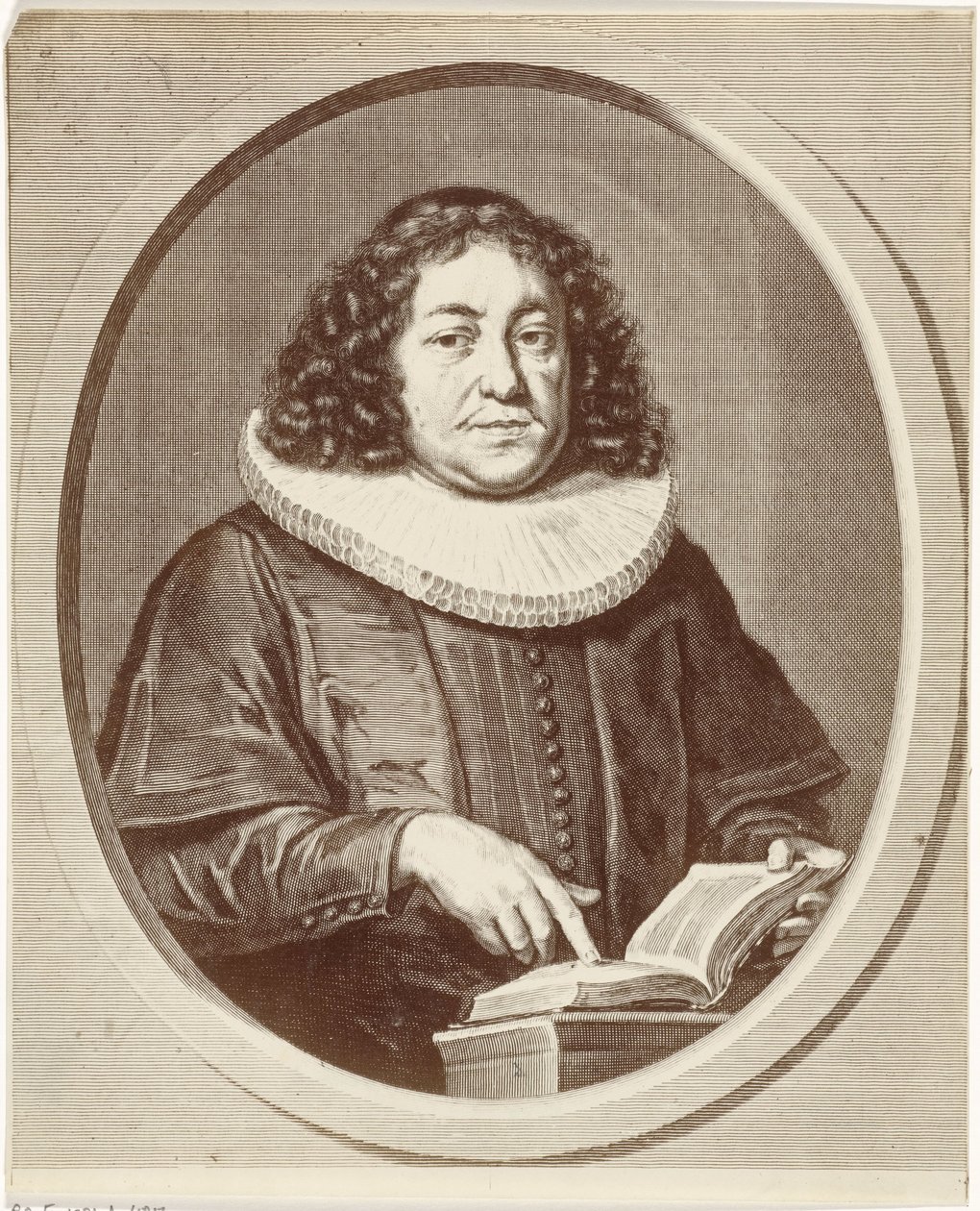 Ritratto di Johann Winckler da Jacob Gole