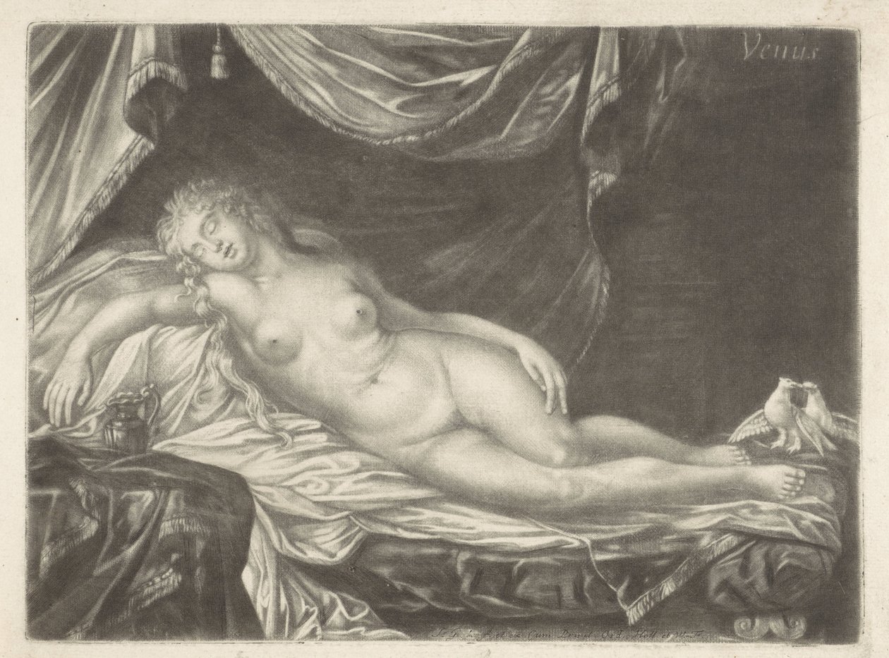 Venere dormiente da Jacob Gole