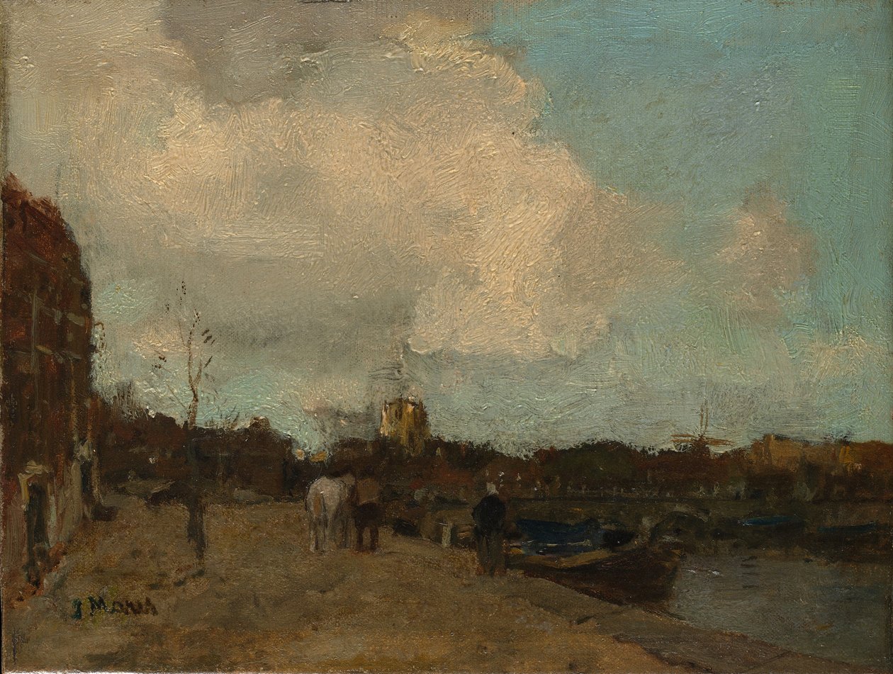 Lato del canale da Jacob Henricus Maris
