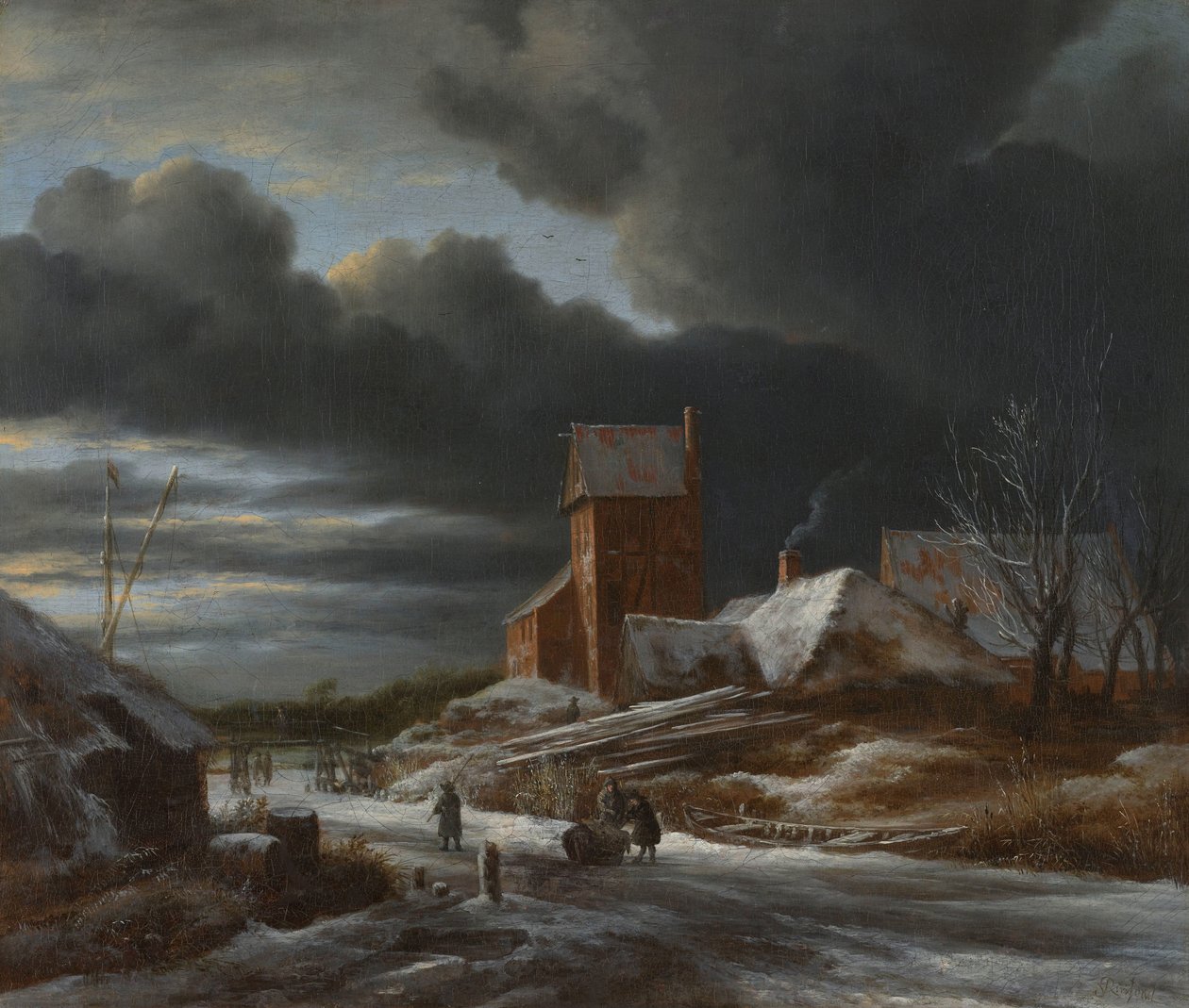 Paesaggio invernale da Jacob van Ruisdael