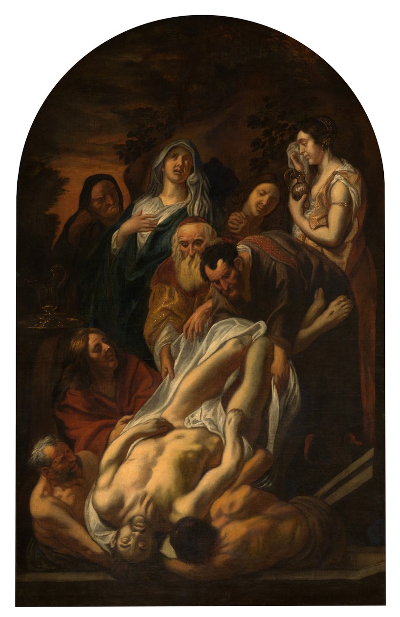 La sepoltura di Cristo da Jacob Jordaens