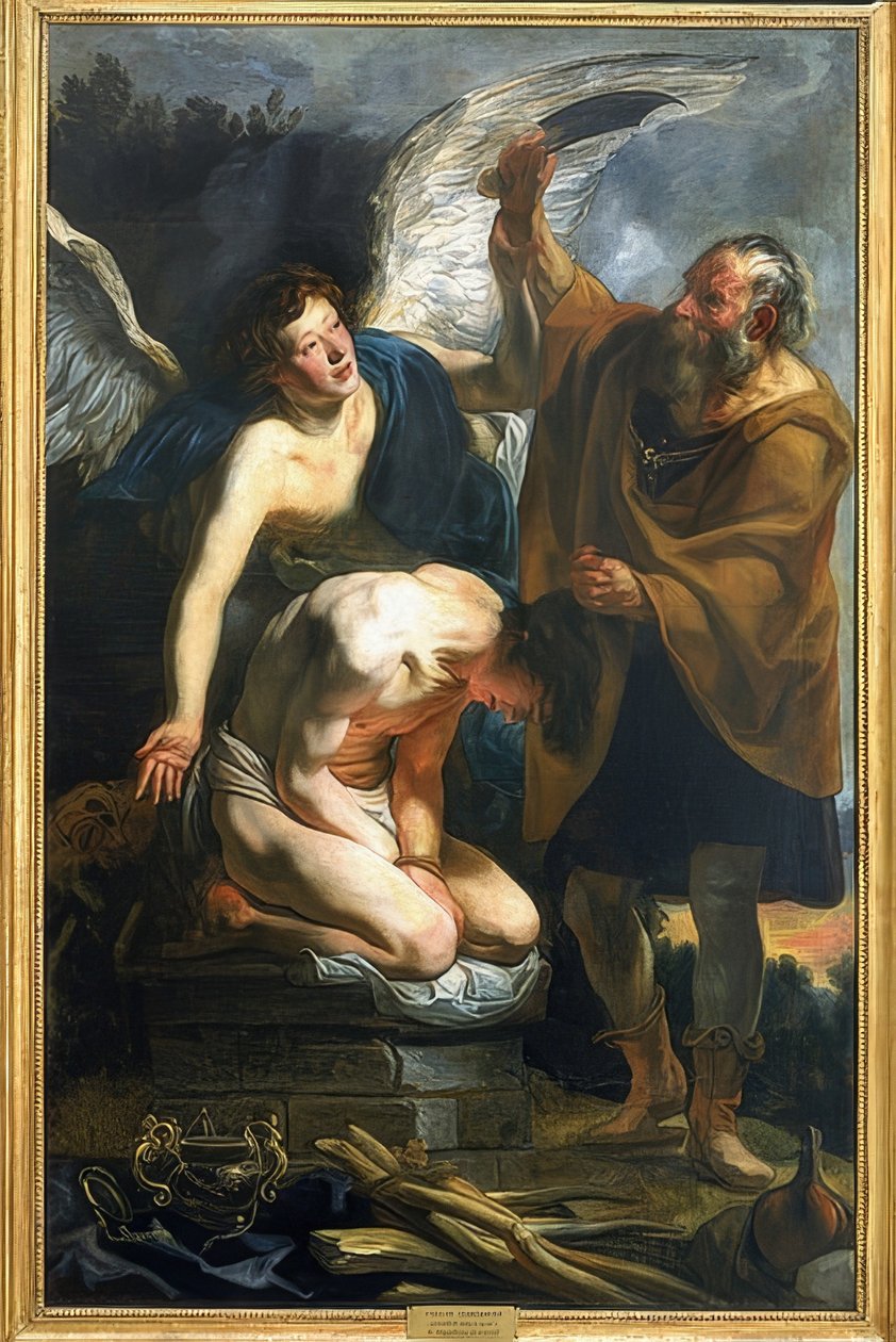 Il sacrificio di Isacco da Jacob Jordaens