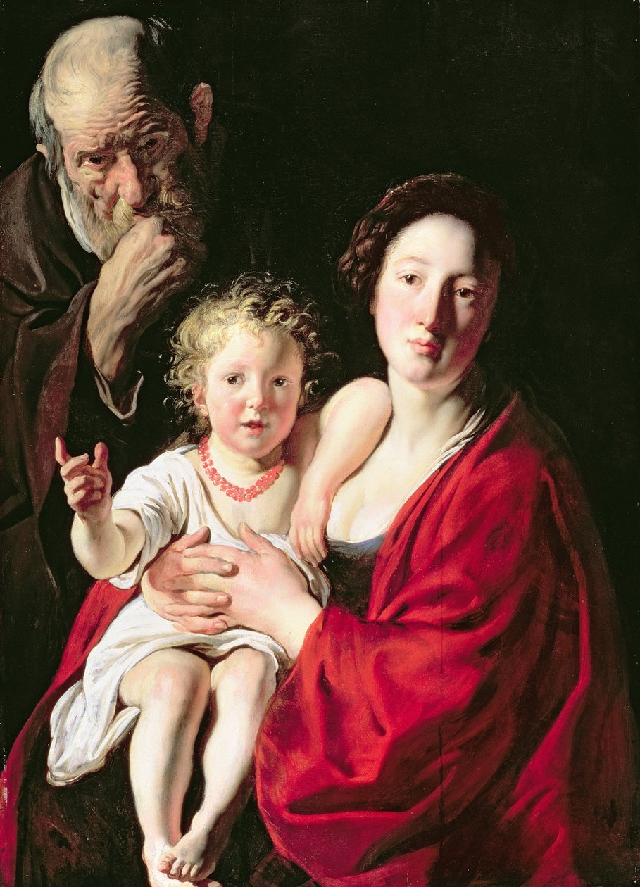 Sacra Famiglia da Jacob Jordaens