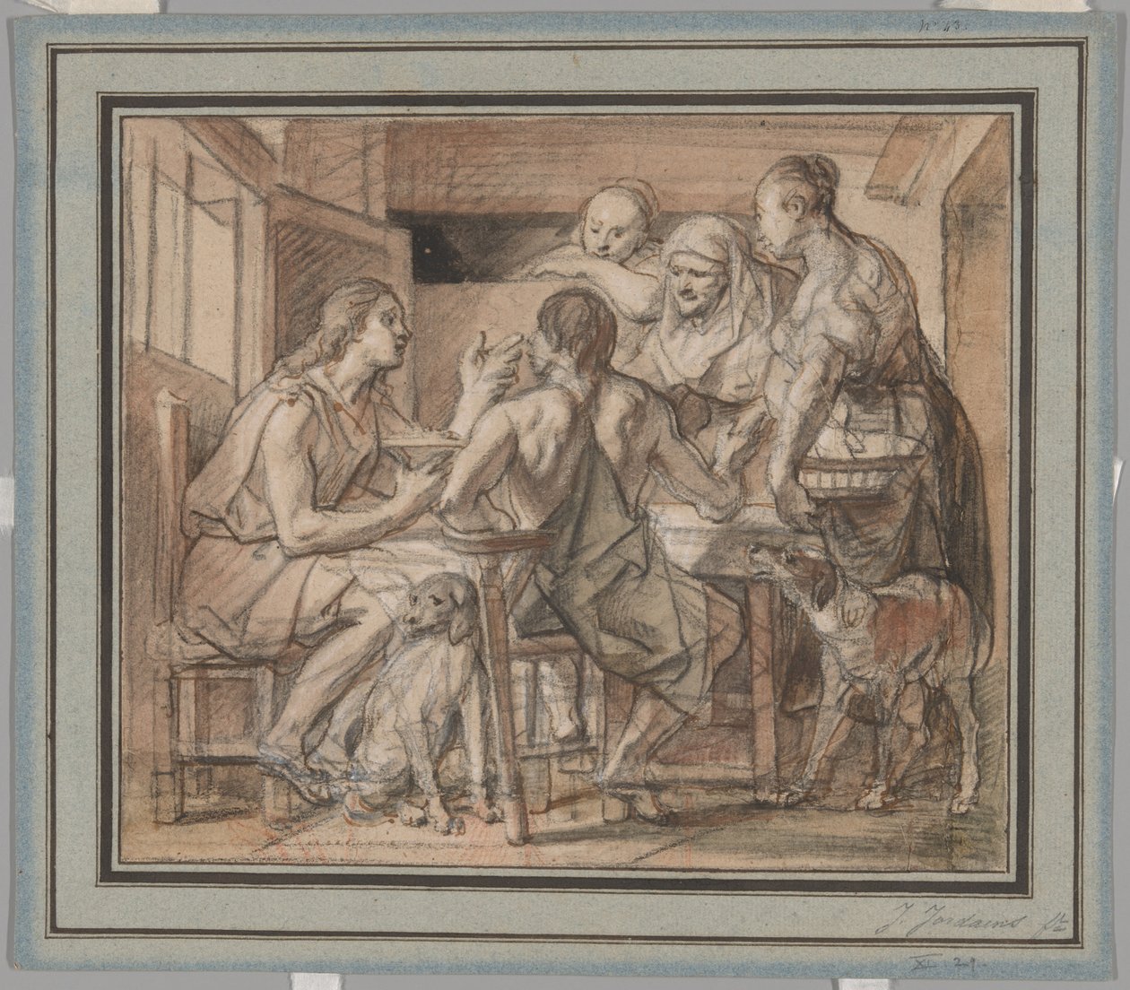 Giacobbe ed Esaù da Jacob Jordaens