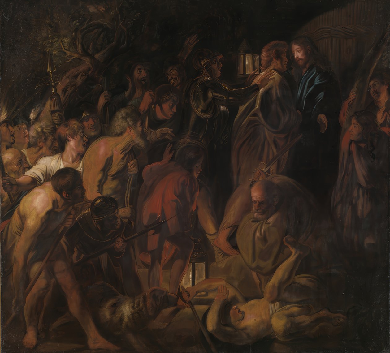 Il tradimento di Cristo da Jacob Jordaens