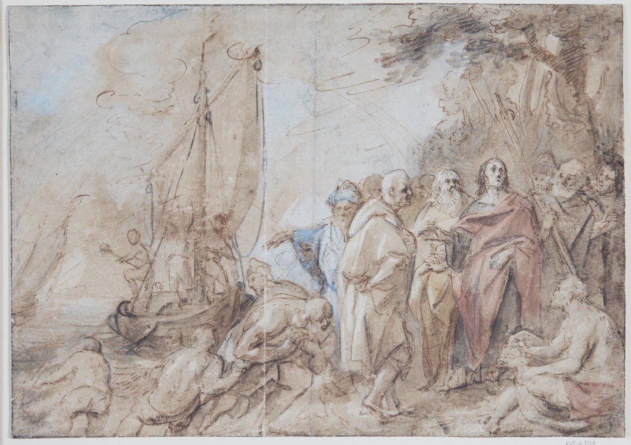 La chiamata di Pietro e Andrea da Jacob Jordaens