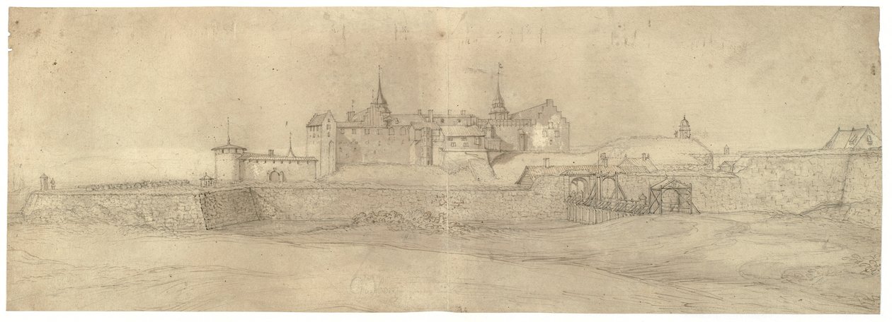 Veduta della Fortezza di Akershus da Jacob Koninck II